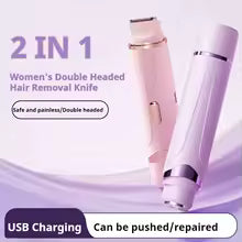 epiladora Facial y Corporal 2 en 1