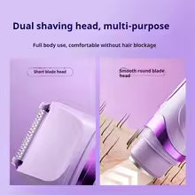 epiladora Facial y Corporal 2 en 1
