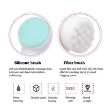 Cepillo Limpiador Facial Doble Cara