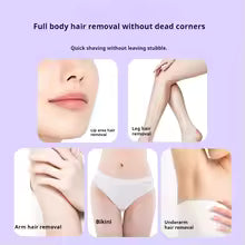 epiladora Facial y Corporal 2 en 1