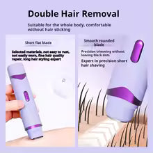 epiladora Facial y Corporal 2 en 1
